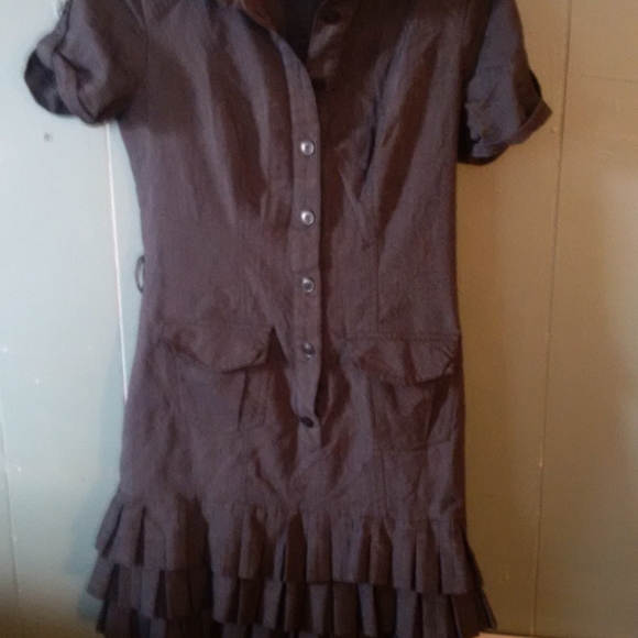 Let chateau  work fringe bottom dress - Picture 1 of 2